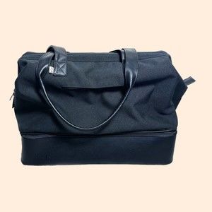 Beis Black Weekender Bag